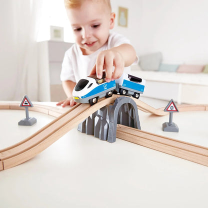 Hape: Passenger Train Set - Figure 8 Track Railway Set
