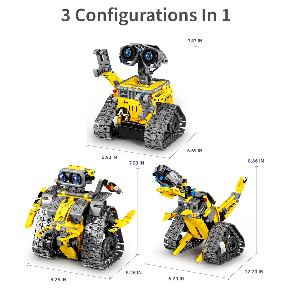 iM.Master STEM Academy: Mechanical Master - R/C 3-In-1: Robot Dinosaur - 430pcs