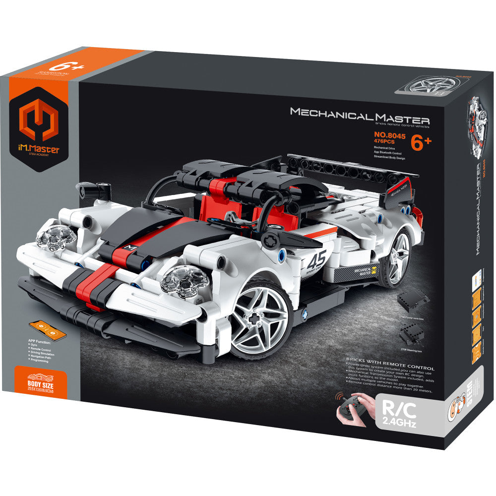 iM.Master STEM Academy: Mechanical Master R/C Super Car 476pcs