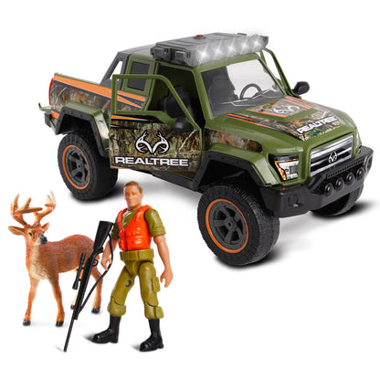 NKOK RealTree 1:18 Scale: Buck Hunting Playset