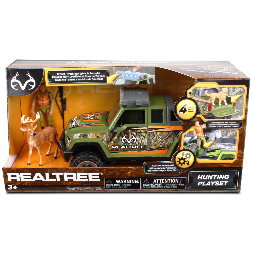 NKOK RealTree 1:18 Scale: Buck Hunting Playset