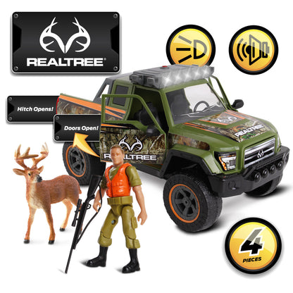 NKOK RealTree 1:18 Scale: Buck Hunting Playset