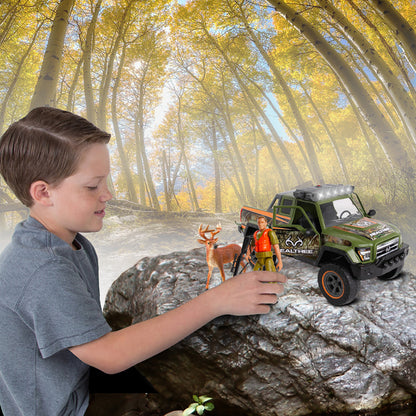 NKOK RealTree 1:18 Scale: Buck Hunting Playset