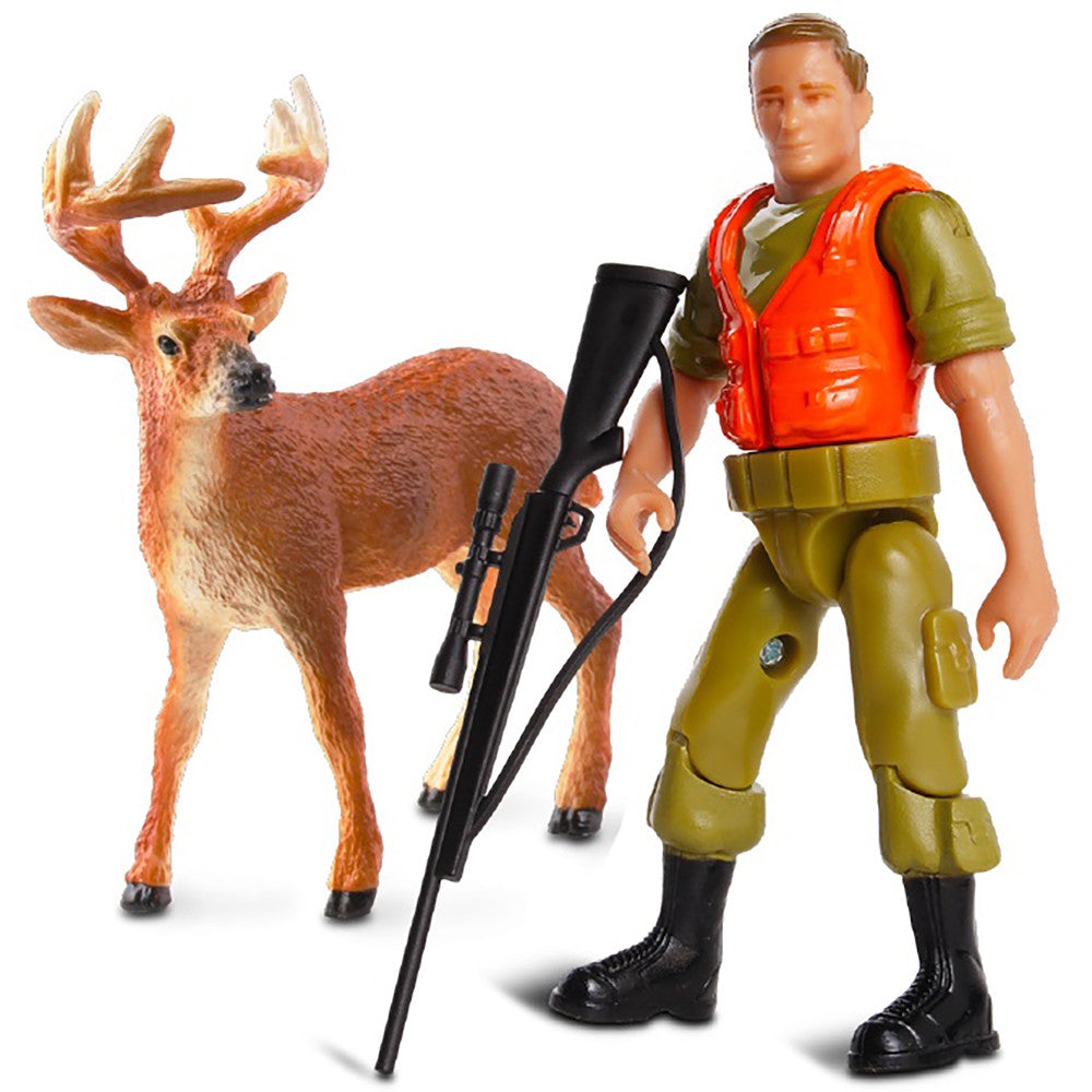 NKOK RealTree 1:18 Scale: Buck Hunting Playset