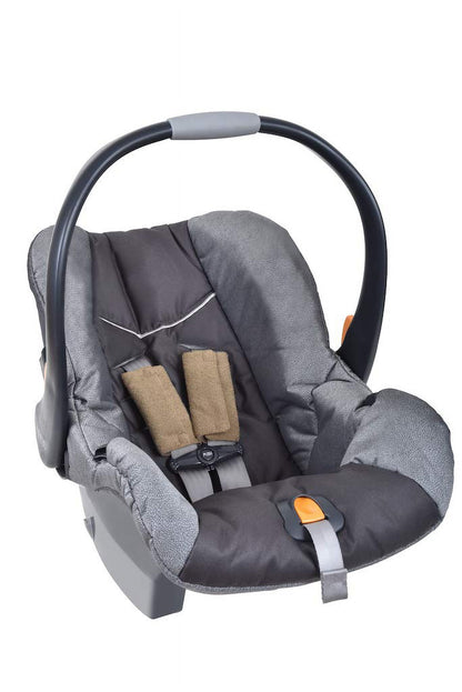 Jeep Cuddly Plush Strap Covers for Baby Comfort - Brown