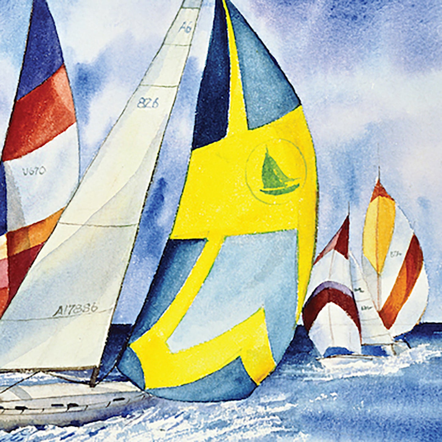 Hart Puzzles Sailboats by Kathleen Parr McKenna - 1000 pc