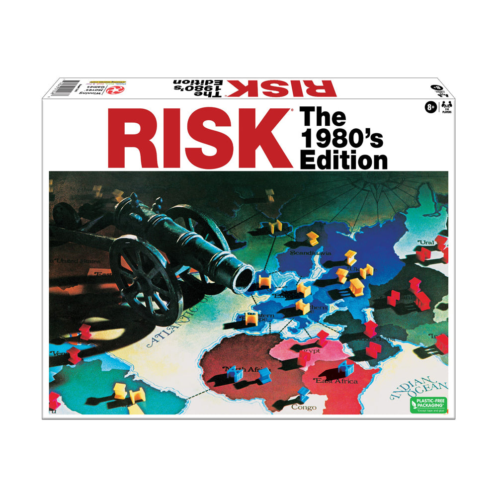 Classic Risk Figure Risk 1980's Edition Classic Strategy Board Game – Toys