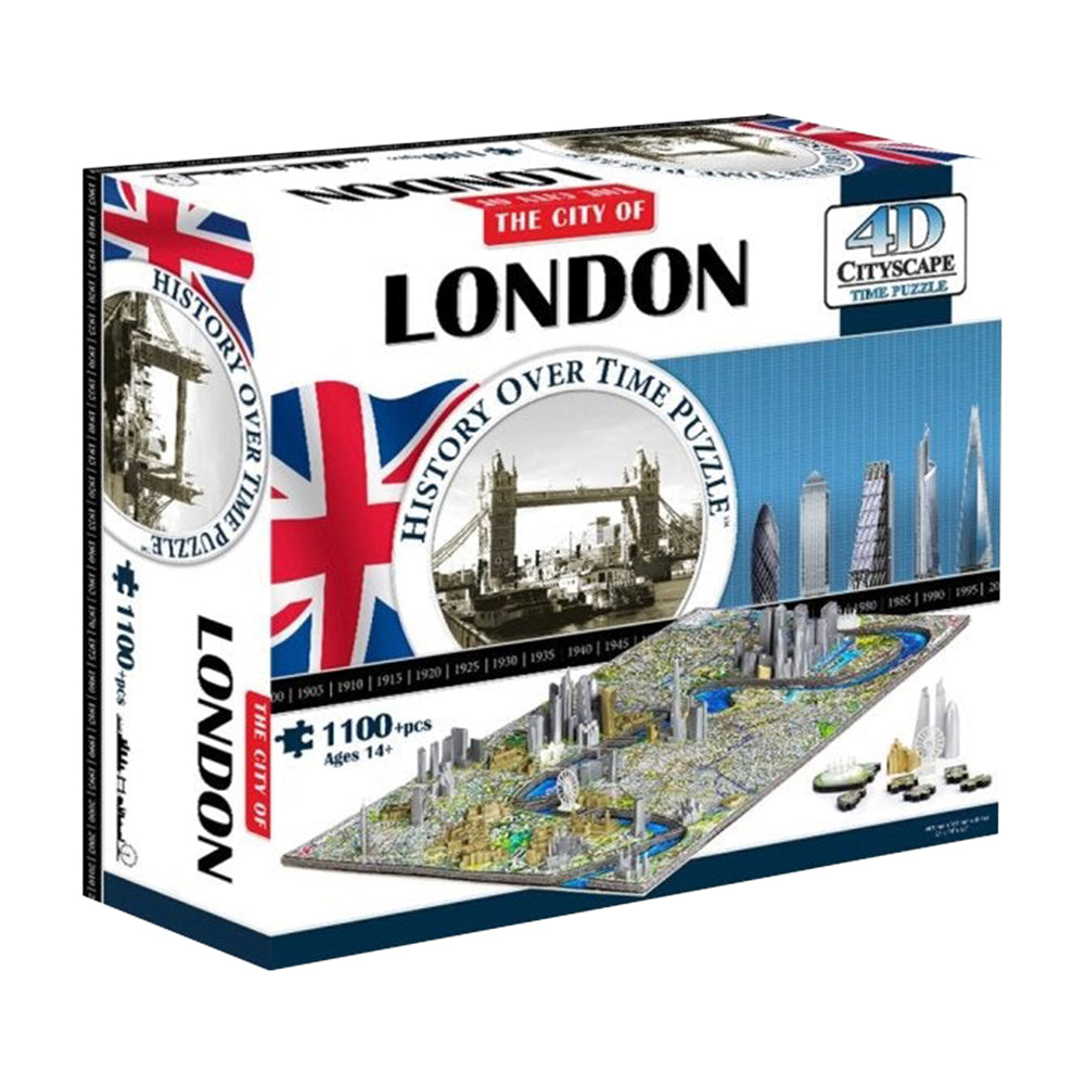 4D Cityscape Time Puzzle - London, England - 1230 pc – Toys
