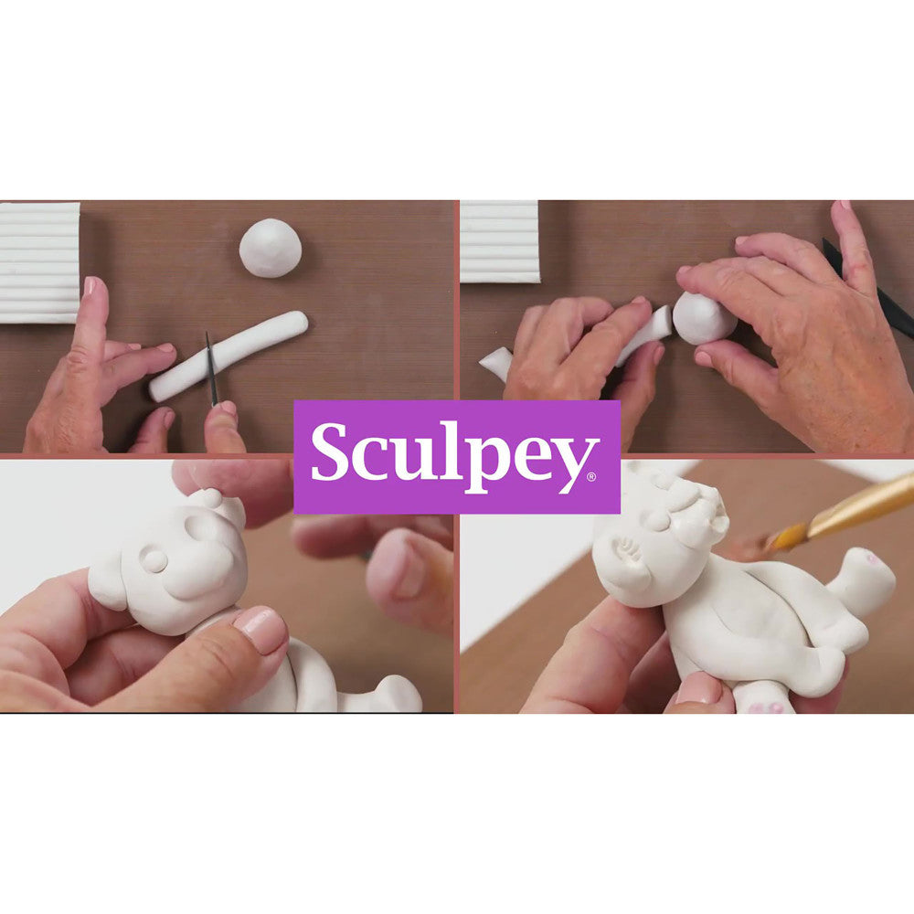Sculpey III: Polymer Clay White - 8oz Pack - Oven Bake Clay