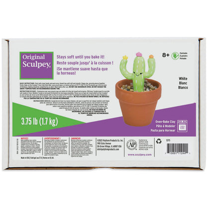 Sculpey: Original Sculpey Clay: White - 3.75 lb - Polymer Oven Bake Clay