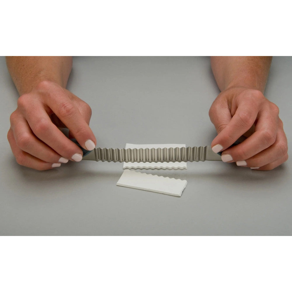 Sculpey: Tools Clay Blades Set Of 3 - stainless-steel, Type Blades: Rigid - Wavy