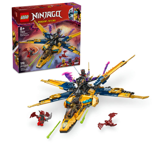 LEGO® NINJAGO® Ras and Arin’s Super Storm Jet Toy 71833