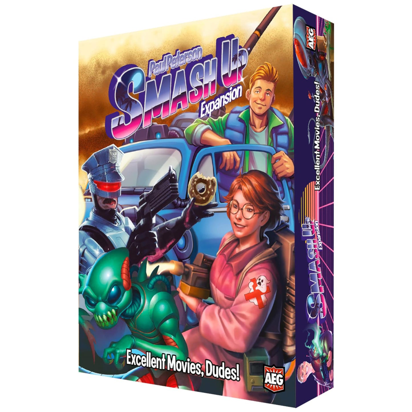 Smash Up: Excellent Movies, Dudes! Expansion Deck Game