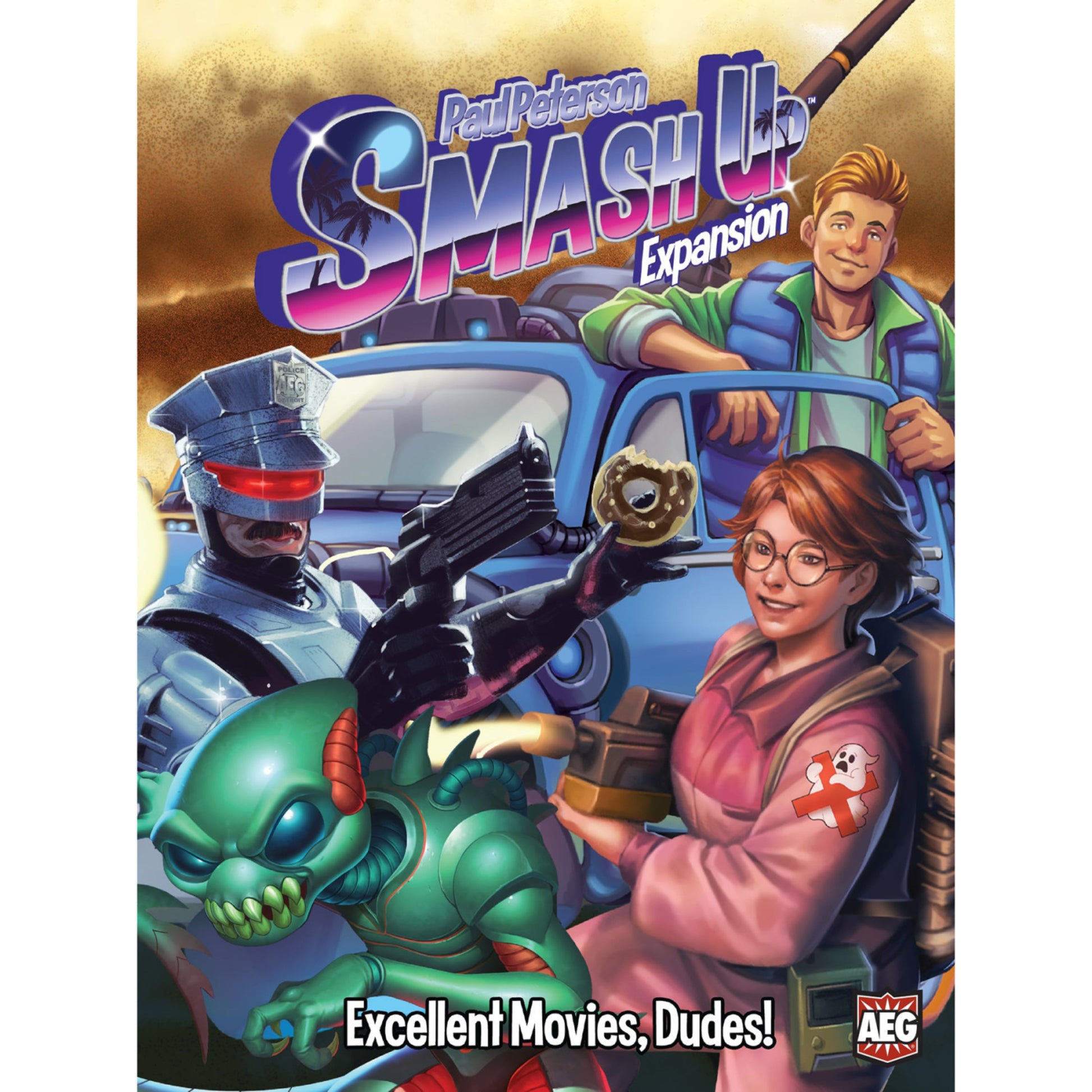 Smash Up: Excellent Movies, Dudes! Expansion Deck Game