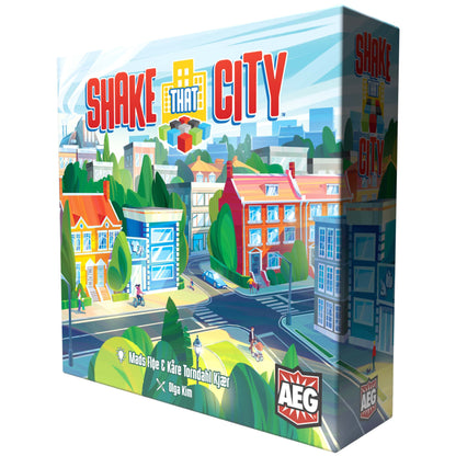 Shake That City Strategy Board Game - Urban Planning Dexterity Challenge