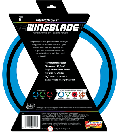 Goliath Sports Aeroflyt Wingblade - Vibrant Yellow