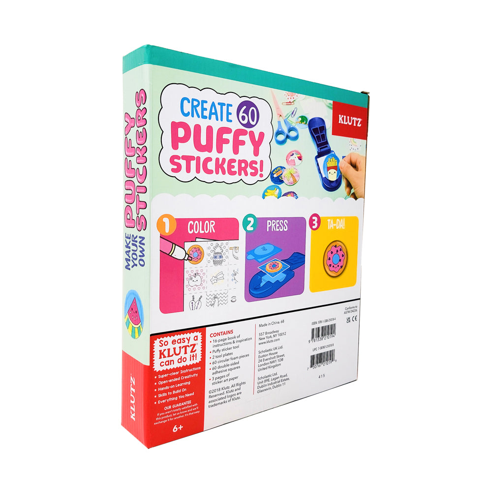 Klutz DIY Puffy Stickers Creation Kit For Kids Toys R Us Klutz DIY Puffy Stickers Creation Kit For Kids Toys R Us