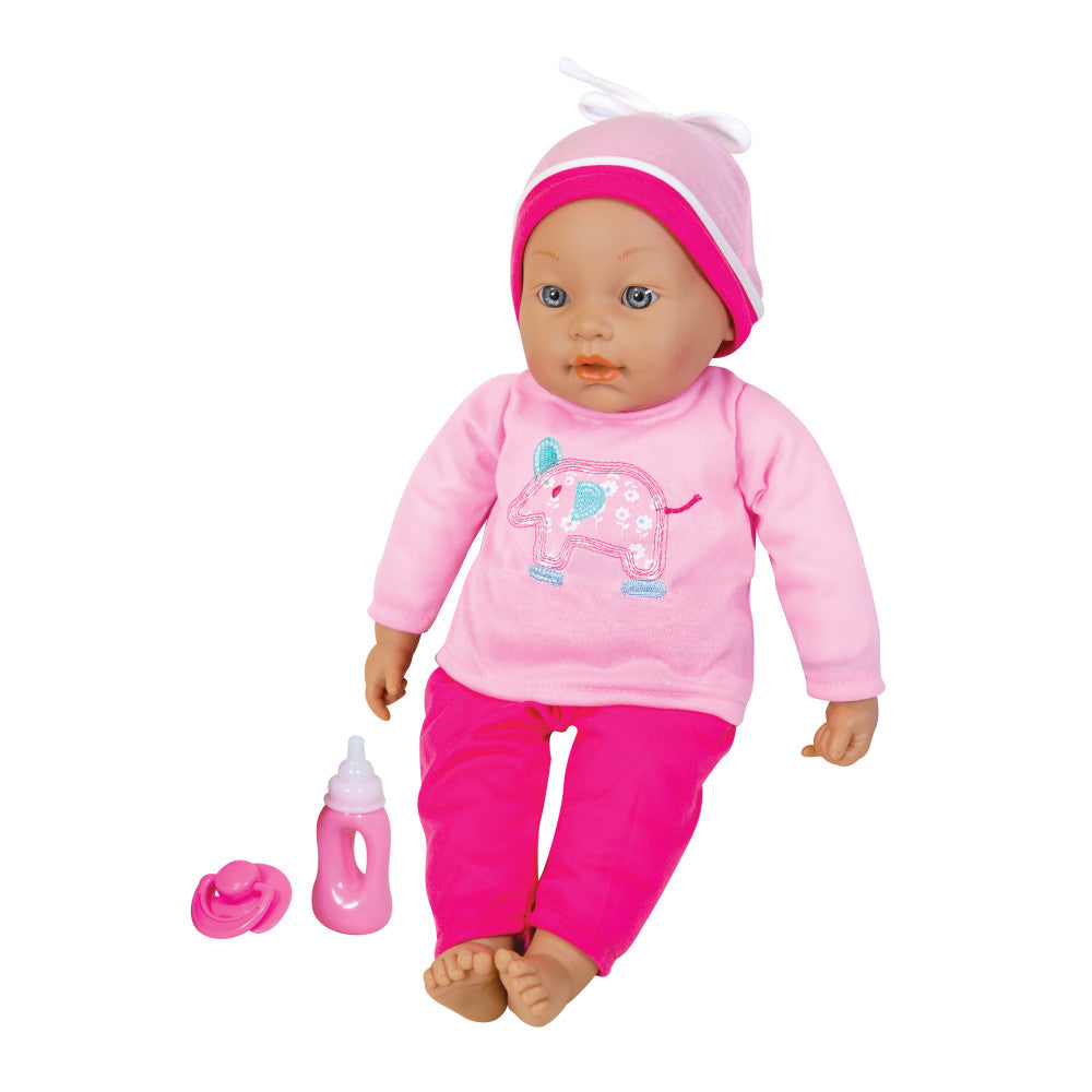 Lissi 16" Interactive Baby Doll with Realistic Sounds and Accessories