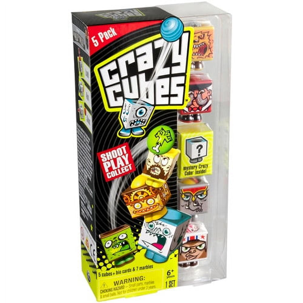 Crazy Cubes Circus Spectacular - 5-Pack Collectible Launcher Set