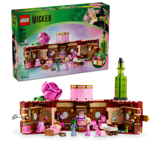 LEGO® Wicked Glinda & Elphaba’s Dormitory Collectible Toy Model 75683