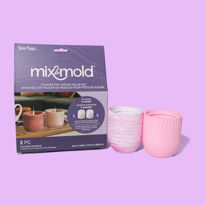 Brea Reese Mix2Mold: Molds Value Set - Candle Holder 2pc