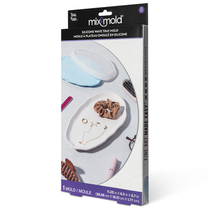 Brea Reese Mix2Mold Silicone Wave Tray Mold - 1pc