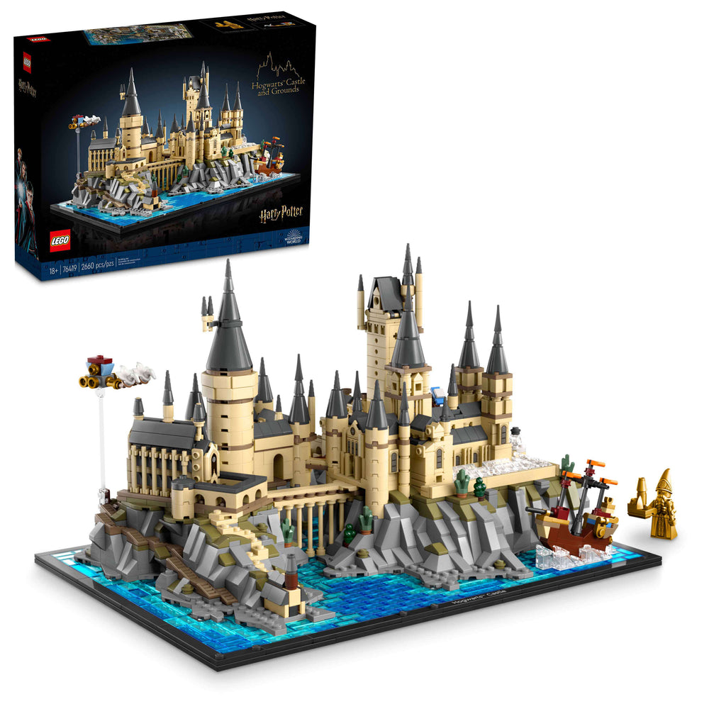 LEGO Harry Potter Hogwarts Castle and Grounds 76419 Building Set - 2,660 Pieces