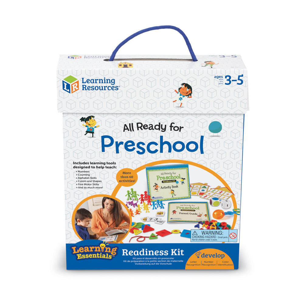 Learning Resources Preschool Readiness Kit - Educational Toy for Ages ...