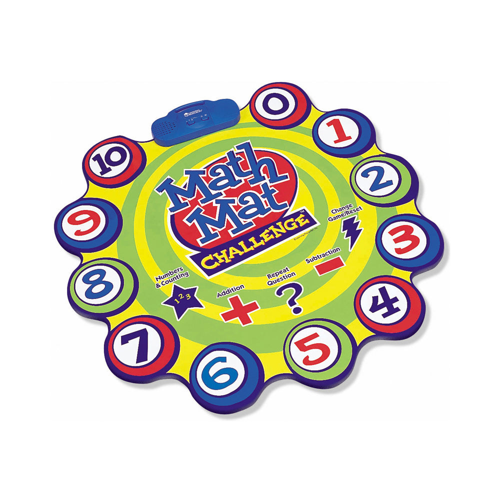 Learning Resources Math Mat Challenge Game - Interactive Educational T ...