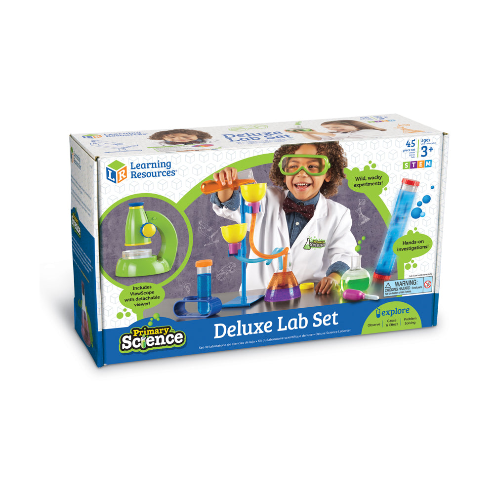 One Lab Set Learning Resources Primary Science Deluxe Lab Set – Toys