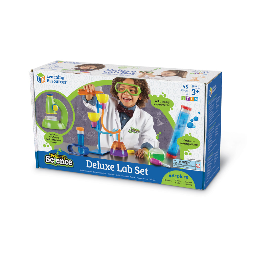One Lab Set Learning Resources Primary Science Deluxe Lab Set – Toys