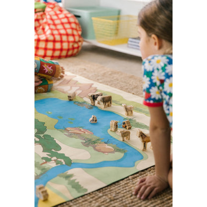 The Freckled Frog Wilderness Adventure Play Mat