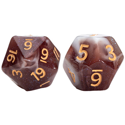 Gate Keeper Games and Dice: Aether Dice: Latte Dice - 7pc RPG Set