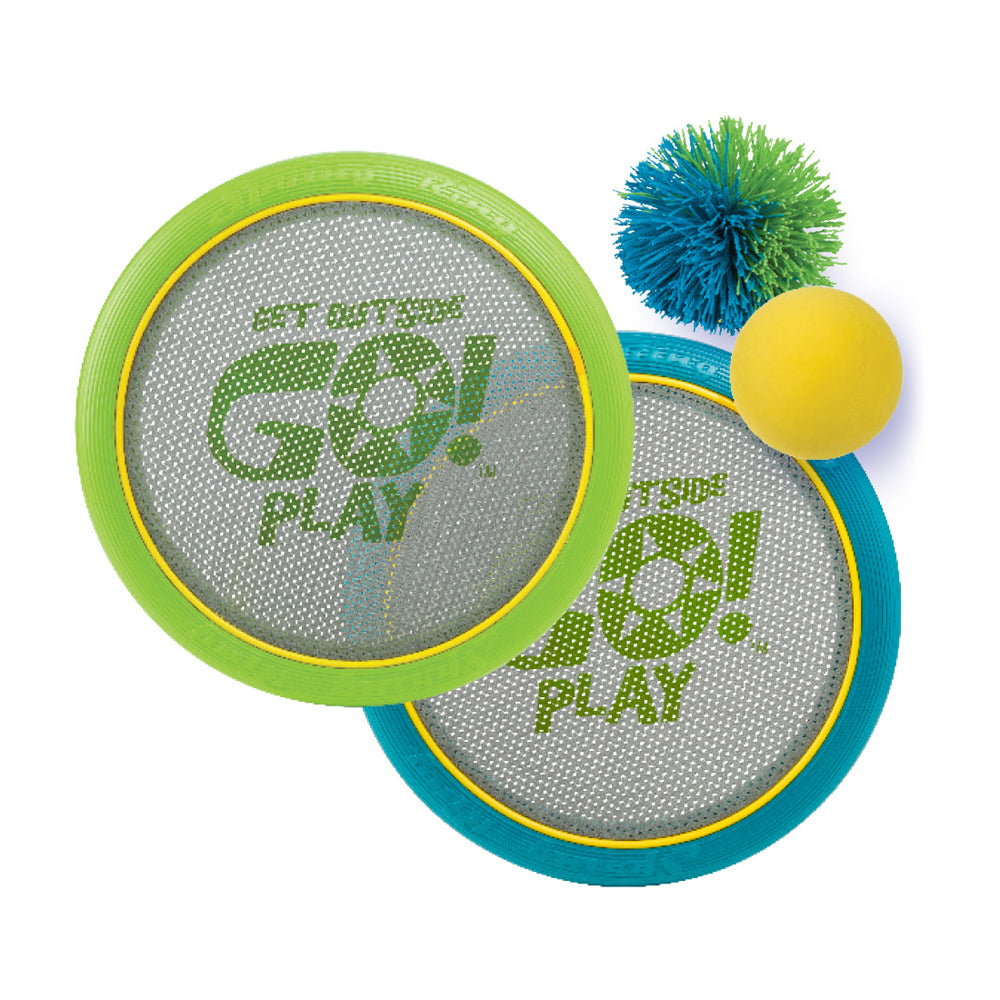 Toysmith Spring Ring Toss and Catch Game Set – Toys