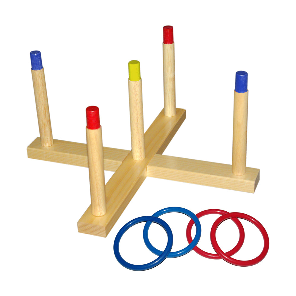 Front Porch Classics Classic Ring Toss Game for Backyard Fun – Toys