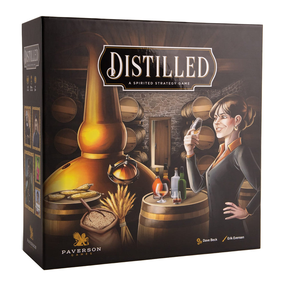 Distilled: A Spirited Strategy Game for Aspiring Distillers