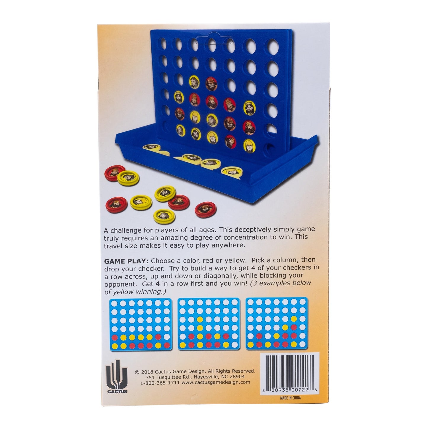 Tales Of Glory David & Goliath 4 in a Row Family Game