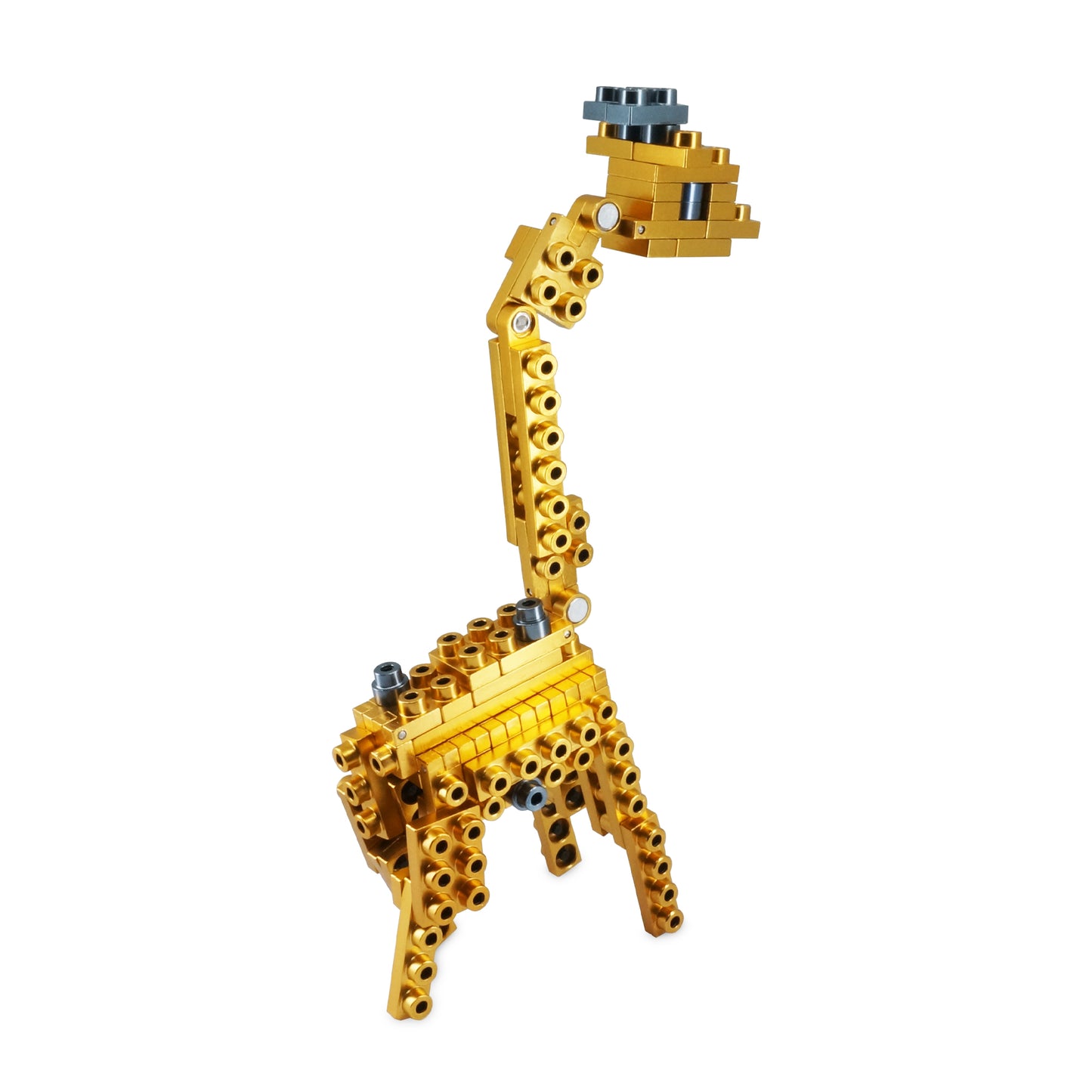 Metomics Pocket Wild Animal Series - Giraffe Model in Aztec Gold & Charcoal Black