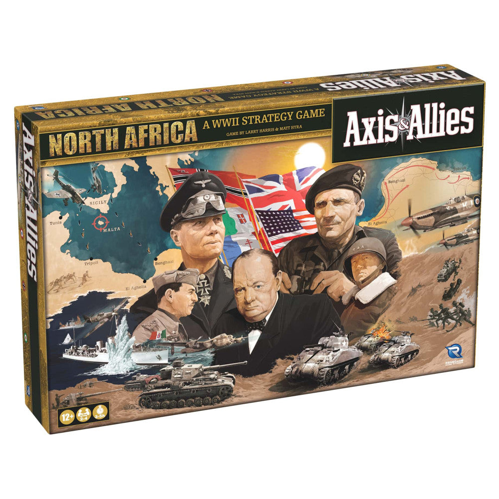 Axis & Allies: North Africa Edition WWII Strategy Board Game