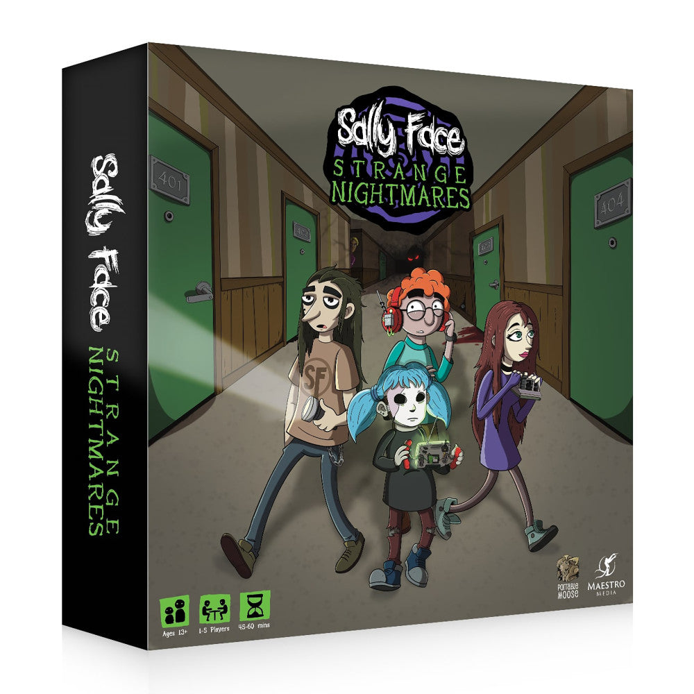Maestro Media: Sally Face: Strange Nightmares Deluxe - Cooperative Board Game, Ages 13+, 1-5 Players