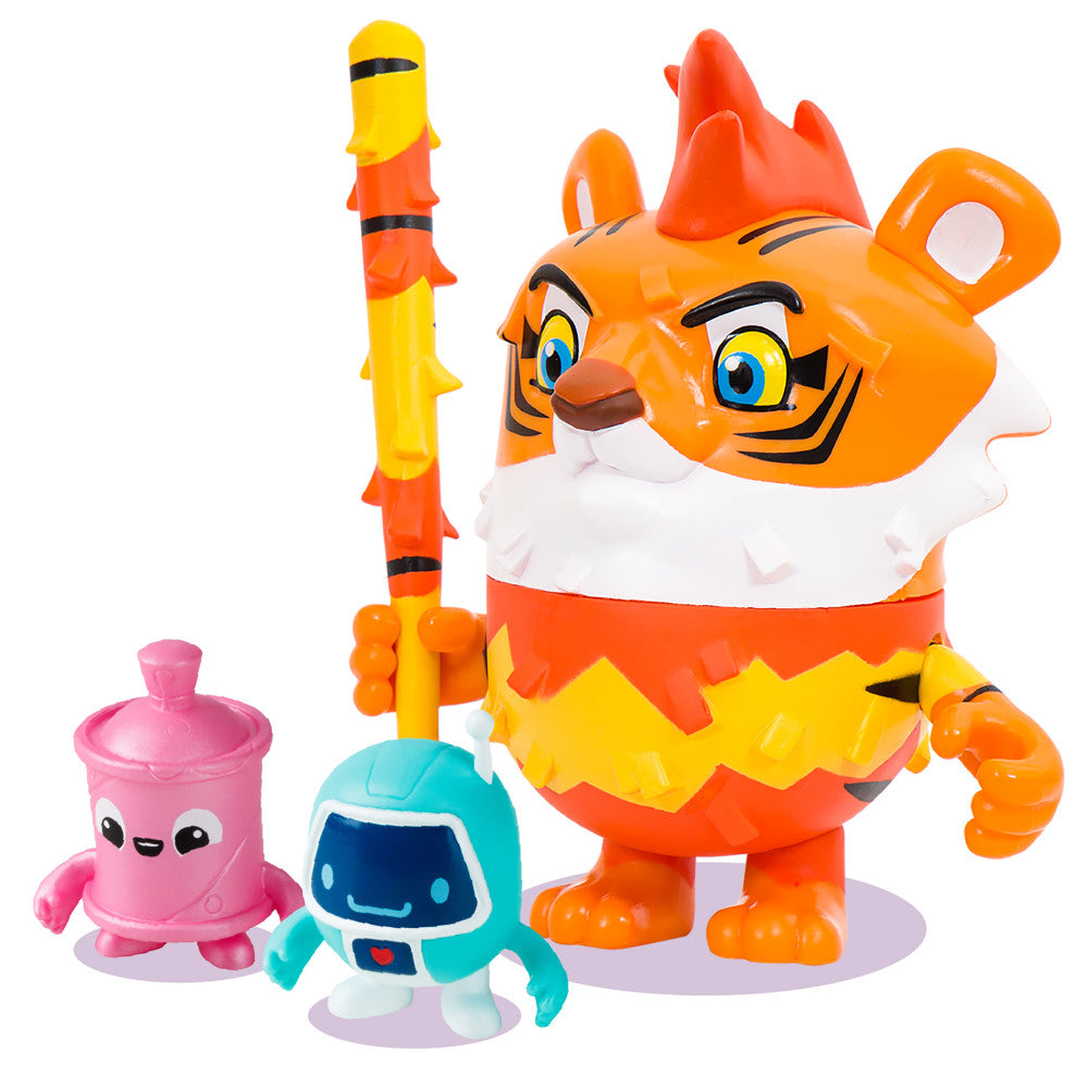 Pinata Smashlings: Mo the Tiger Blind Pack with Exclusive Roblox