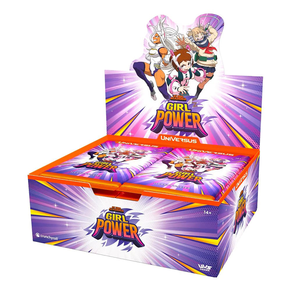UniVersus My Hero Academia Girl Power 24 Booster Packs Display Toys"R"Us