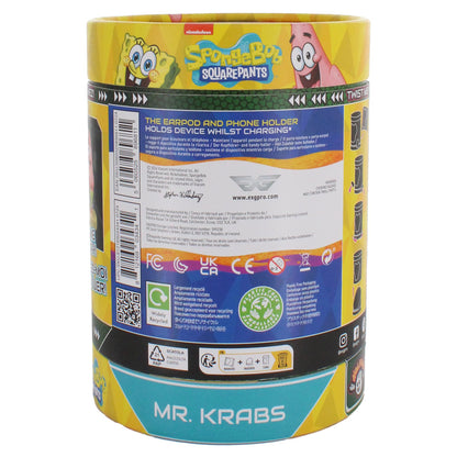 Exquisite Gaming: Holdems: Spongebob: Mr. Krabs - Earbud & Phone Holder