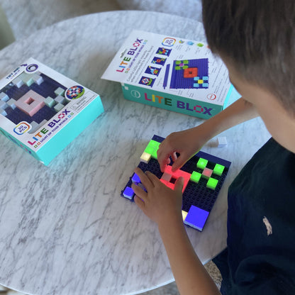 E-Blox: Lite Blox: BYO Light Mosaics - 30pcs, Kids Ages 3+