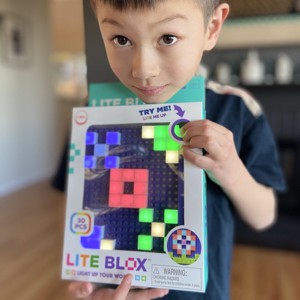 E-Blox: Lite Blox: BYO Light Mosaics - 30pcs, Kids Ages 3+