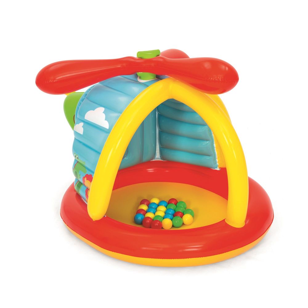 Fisher-Price Helicopter Ball Pit with 25 Colorful Play Balls
