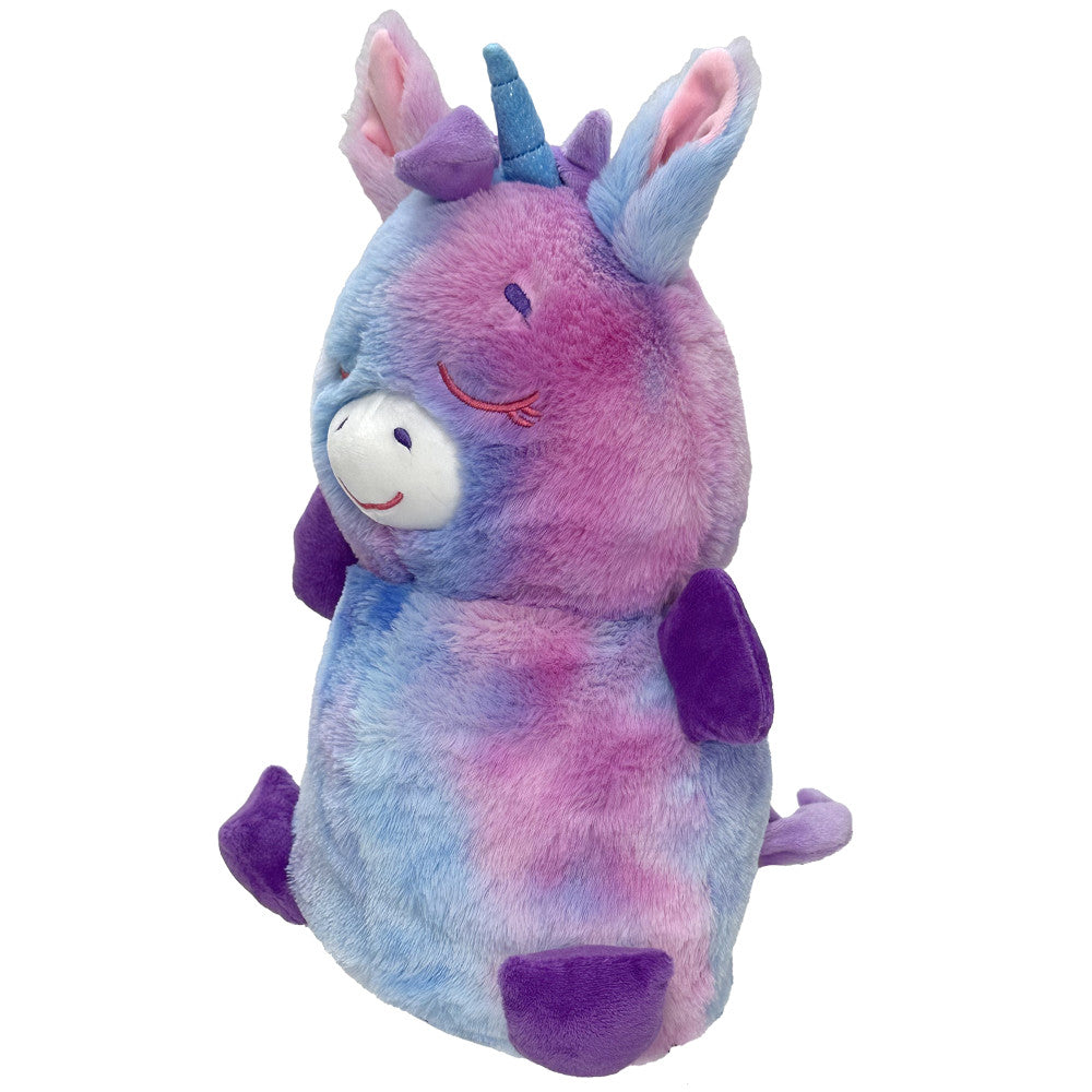 FlipaZoo: Upside Down Inside Out - Pink Cat to Rainbow Unicorn - 2-In-1 Animal Plush