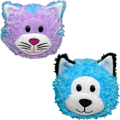 FlipaZoo: Magic Tails - Purple Cat to Blue Husky - 2-In-1 Animal Plush