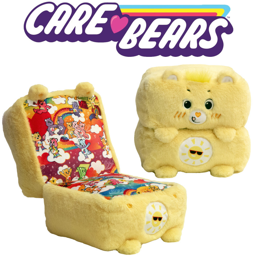 Care Bears Happy Nappers Funshine Bear 10-inch Pop N' Play Cube Care Bears Happy Nappers Funshine Bear 10-inch Pop N' Play Cube