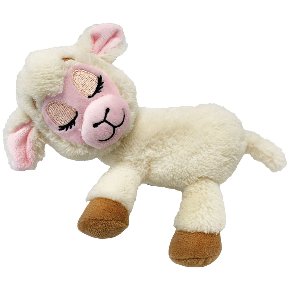 Happpy Nappers: Lullabrites Moon Pet - Lamb - Cream & Pink -Light & Sound Plush